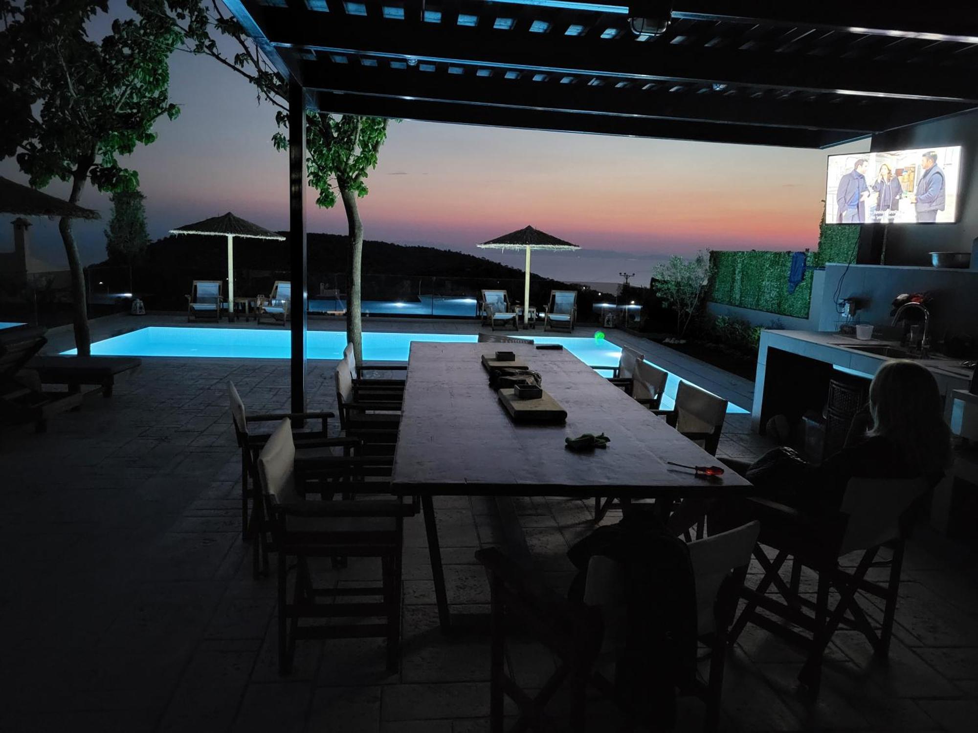 "Stergiou Luxury Apartment 2Nd Floor" Με Κοινη Πισινα Saronida Kamer foto