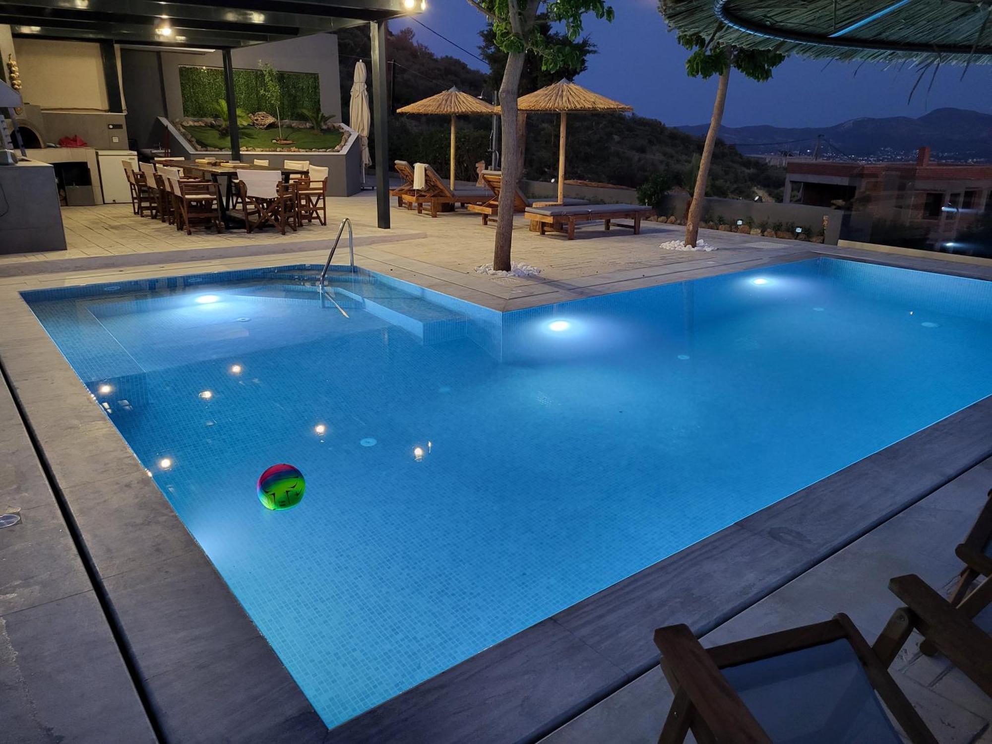 "Stergiou Luxury Apartment 2Nd Floor" Με Κοινη Πισινα Saronida Kamer foto